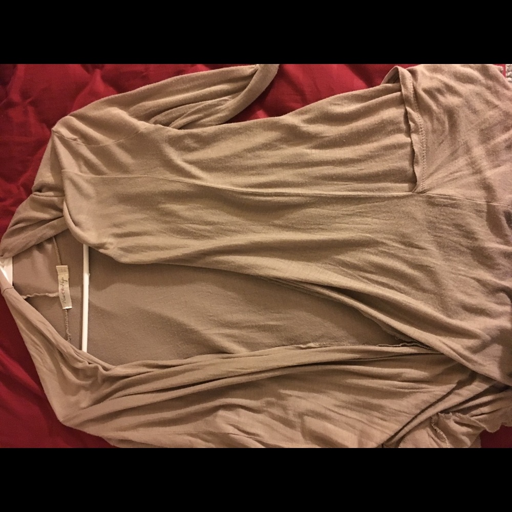 Skin-Tight brown cardigan